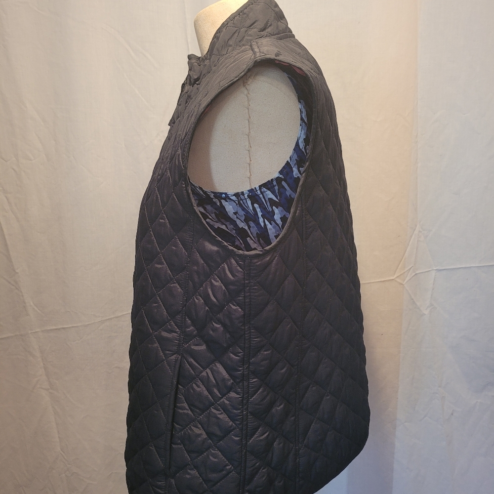 Relativity Brown Pleated Vest - image 4